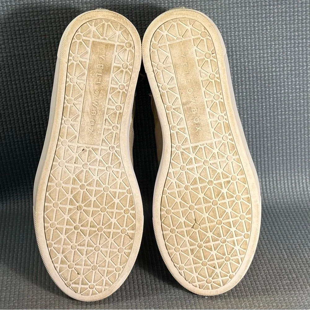 Yellow Box Women’s Edisia Fashion Platform Sneakers Bone Size 9‎ - Picture 8 of 9